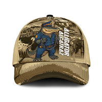 Alligator Alcatraz Classic Cap Police Gator Rock Penitentiary LT14