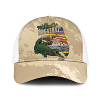 Alligator Alcatraz Retro Baseball Net Cap The Swamp - Wonder Print Shop