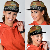 Alligator Alcatraz Snapback Cap Prison Florida Everglades - Wonder Print Shop