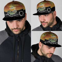 Alligator Alcatraz Snapback Cap Prison Florida Everglades - Wonder Print Shop