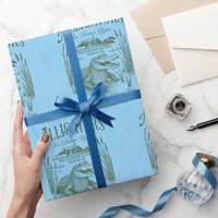 Alligators for Human Rights Wrapping Paper Roll Save Everglades Alcatraz - Wonder Print Shop