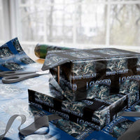 Alpha Wolf Meme Wrapping Paper Roll I Clogged Your Toilet Funny Unhinged Stupid Brainrot
