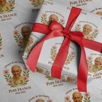 Always in Our Hearts Pope Francis Wrapping Paper Roll Viva il Papa 1936-2025 - Wonder Print Shop