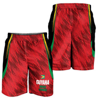 Amazon Warriors Guyana Cricket Shorts for Men Ready For Glory Red Version - Wonder Print Shop