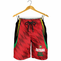 Amazon Warriors Guyana Cricket Shorts for Men Ready For Glory Red Version - Wonder Print Shop