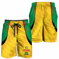 Amazon Warriors Guyana Cricket Shorts for Men Ready For Glory Yellow Version - Wonder Print Shop