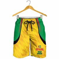 Amazon Warriors Guyana Cricket Shorts for Men Ready For Glory Yellow Version - Wonder Print Shop