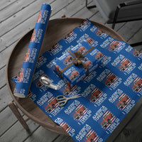 America Turns 250 I Turn 50 1976 50th Birthday Wrapping Paper Roll Vintage Classic Original American Old Pickup Truck