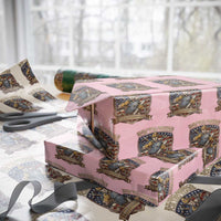 American Construction Worker Wrapping Paper Roll Building America For 250 Years