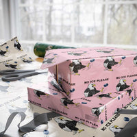 American Eagle No Ice Please Wrapping Paper Roll Minneapolis Support Gift