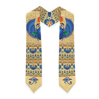 Ancient Egypt Scarab Beetle Graduation Stole