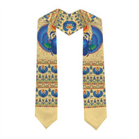 Ancient Egypt Scarab Beetle Graduation Stole
