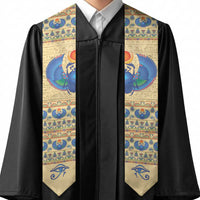 Ancient Egypt Scarab Beetle Graduation Stole