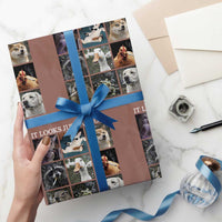 Animals Smoking Cigarettes Meme Wrapping Paper Roll It Looks Just as Cool When You Do It - Wonder Print Shop