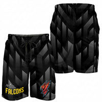 Antigua and Barbuda Cricket Shorts for Men Falcons Flying High - Wonder Print Shop