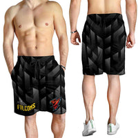 Antigua and Barbuda Cricket Shorts for Men Falcons Flying High - Wonder Print Shop