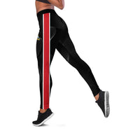 Antigua Cricket Hawksbills Leggings Each Endeavouring All Achieving - Wonder Print Shop