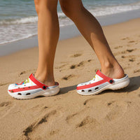 Apulia Italy Clogs Shoes Flag Color Inspiration - undefined