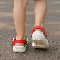 Apulia Italy Clogs Shoes Flag Color Inspiration - undefined