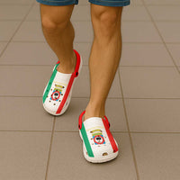 Apulia Italy Clogs Shoes Flag Color Inspiration - undefined