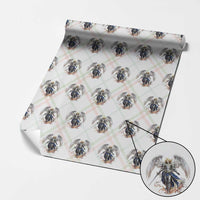 Archangel Saint Michael Warrior Wrapping Paper Roll Catholic Protection Gift