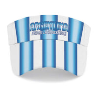 Argentina 2026 Football Sun Visor Cap Vamos La Albiceleste