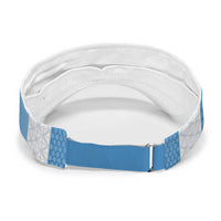Argentina Hattrick WC26 Personalized Sun Visor Cap Triple Strike Football Albiceleste Fan