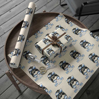 Argentina Messy Bun Proud Argentinian Flag Wrapping Paper Roll
