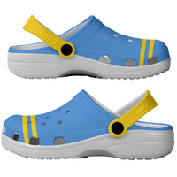 Aruba Clogs Shoes Heritage Palette Flag-Inspired - Wonder Print Shop