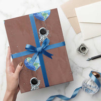 Astronaut Protect The Planet Wrapping Paper Roll Earth Day Gift