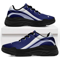 Australia Chunky Sneakers Flag-Inspired Curve Style