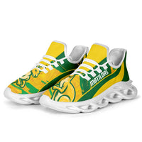 Australia Matildas Soccer Clunky Sneakers Go Aussie Kangaroo Marble Curve Stylized - Wonder Print Shop
