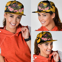 Australia Melbourne Cup Day Snapback Cap Horse Racing Trophy With Roses - Wonder Print Shop