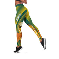 Australia Socceroos WC2026 Leggings Golden Champions - Wonder Print Shop