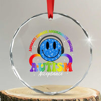 Autism Acceptance Crystal Glass Ornament Acceptance Special Education Teacher Kids