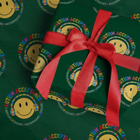 Autism Awareness Acceptance Wrapping Paper Roll Special Education Teacher Kids - Wonder Print Shop