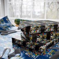 Autism Dad Wrapping Paper Roll Autism Doesn't Come With A Manual It Comes With A Dad