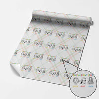 Autism Didn't Stop Einstein Mozart Newton Wrapping Paper Roll Autism Awareness