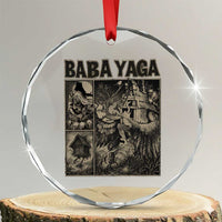 Baba Yaga House Crystal Glass Ornament Slavic Folklore Russia Fairy Tale Horror Fans TS10