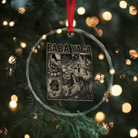 Baba Yaga House Crystal Glass Ornament Slavic Folklore Russia Fairy Tale Horror Fans TS10