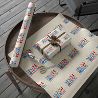 Baby Hippo Moo Deng 2024 Wrapping Paper Roll Pygmy Hippopotamus