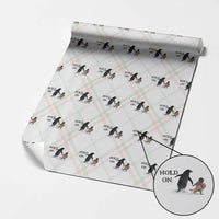 Baby Monkey Punch Viral Trend Wrapping Paper Roll Hold On