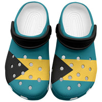 Bahamas Clogs Shoes Heritage Palette Flag-Inspired - Wonder Print Shop