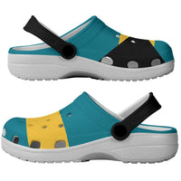 Bahamas Clogs Shoes Heritage Palette Flag-Inspired - Wonder Print Shop