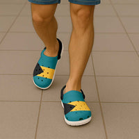 Bahamas Clogs Shoes Heritage Palette Flag-Inspired - Wonder Print Shop