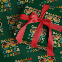 Bahamas Cruise Wrapping Paper Roll Cruisin Together Matching Family Cruise 2025 - Wonder Print Shop