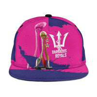 Barbados Royals Cricket Snapback Cap 3rd Champions Trophy Proud - Pink - Wonder Print Shop