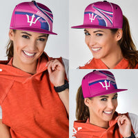 Barbados Royals Cricket Snapback Cap Go Champions Tridents Pink Version - Wonder Print Shop
