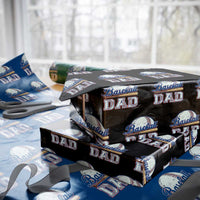 Baseball Dad Wrapping Paper Roll Baseball Sport Lovers For Father's Day - Wonder Print Shop