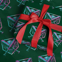 Baseball Drip Ice Cream Dripping Wrapping Paper Roll - Wonder Print Shop